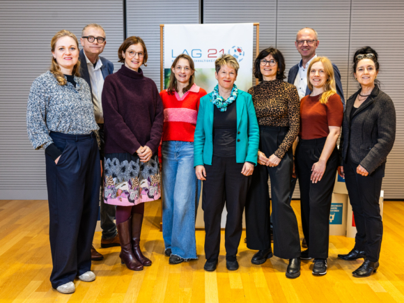 Gruppenfoto des Sprecher*innenrats der LAG 21 NRW